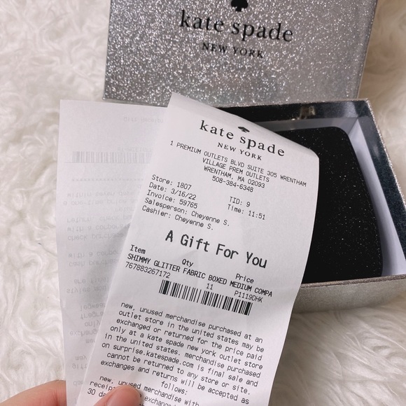 Kate Spade shimmy boxed medium compartment wallet - Picture 8 of 9